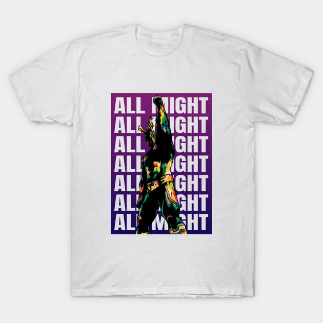 Colorful All Mght T-Shirt by ipxi7_